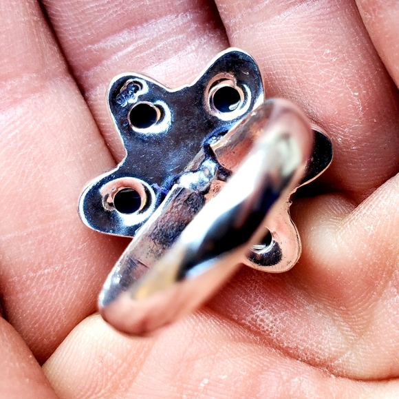 New Owyhee Opal 925 Silver Ring. - Picture 4 of 8